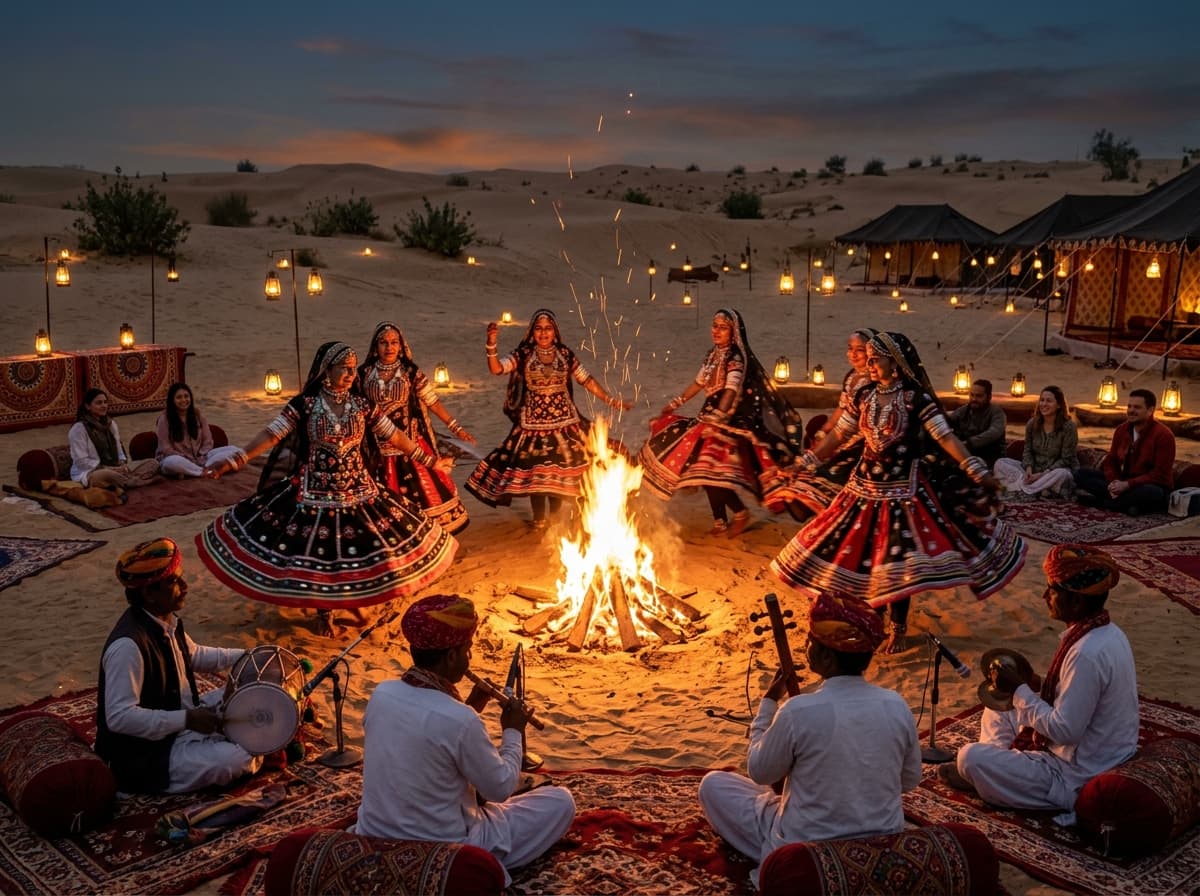 Traditional Rajasthani Camp